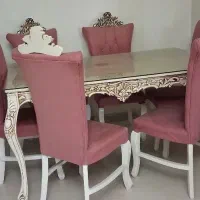 فروش فوری میز یک دست صندلی نهارخوری ۶ نفره