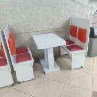 میز صندلی فست فود