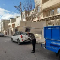باربری نیسان بار سید حمل اثاثیه ی منزل با کارگر کل|خدمات حمل و نقل|قم, بنیاد|دیوار