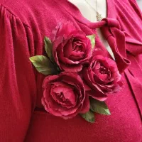 گلهای پارچه ای