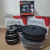 سرویس قابلمه تفلون ومای تابه بزرگ