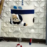 لوستر خرس کاپیتان|لوستر و چراغ آویز|مشکین‌دشت, |دیوار