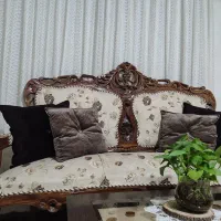 مبل ۹ نفره چوب گردو