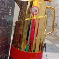 فلاسک دولیتری شیشه قرمز