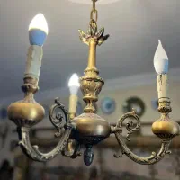 دو عدد لوستر برنز|لوستر و چراغ آویز|تهران, صادقیه|دیوار