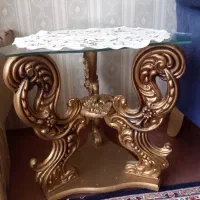 میز وسط و دوعددعسلی پلی استر