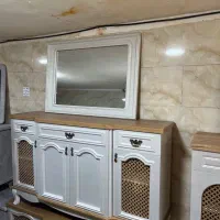 اینه کنسول میز تی وی|تخت و سرویس خواب|تهران, شهرک ولیعصر جنوبی|دیوار