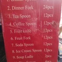 سرویس قاشق چنگال|ظروف سرو و پذیرایی|سبزوار, طبرسی (جعفرآباد)|دیوار