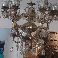 لوستر ۵ شاخه برنز طرح فرشته