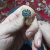 انگشتر زیرخاکی به قدمت ۷۰۰سال به بالا با خط شجر