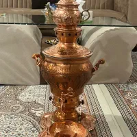 سماور مسی پنج لیتری گازی