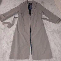 پالتو کاپشن بارونی کتان کجراه نو فروش معاوضه فوری