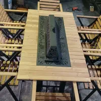 بآربیکیو آتشدان مسطتیل در ابعاد سفارشی