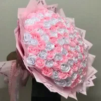 دسته گل روبانی *باتخفیف ویژه*