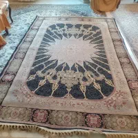 سلام یک تخته فرش ماشینی ابریشمی سالم فروشی