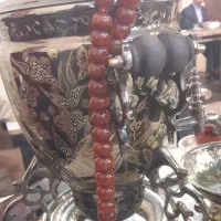 تسبح کهربای اصل  ۳۳ دونی