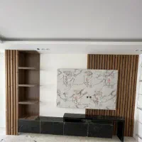 دکوراسیون بازسازی ترمووال ماربل شیت کمد دیواری tv|خدمات پیشه و مهارت|اصفهان, سروستان|دیوار