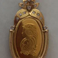 مدال شمش بسیار شکیل وزیبا|جواهرات|همدان, |دیوار