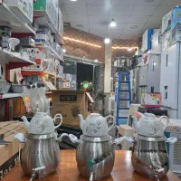 کتری قوری شیرپترچای سماوری استیل روگازی ارسال|قوری، کتری، قهوهساز دستی|مشهد, گلشور|دیوار