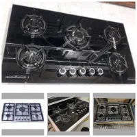 انواع گاز صفحه ای شیشه ای و استیل و هود جنرال و...