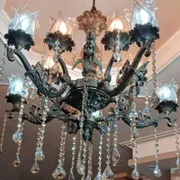 خرید انواع وسایل برنزی|لوستر و چراغ آویز|قم, کاسه گران|دیوار