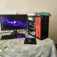 کیس کامپیوتر گیمینگi5رم16گرافیک8گیگ+مانیتور+ssd|رایانه رومیزی|فریدون‌کنار, |دیوار