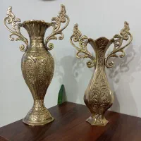 گلدون رومیزی برنجی