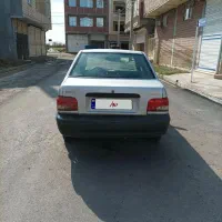 پراید  نقره ای مدل 87