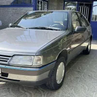 405 خاکستری ۹۱ دوگانە کارخانە|خودرو سواری و وانت|اشنویه, |دیوار