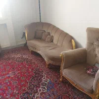 مبل سلطنتی شیک بدون شکستگی سالم