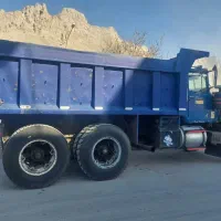 کامیون کمپرسی ماک با کار