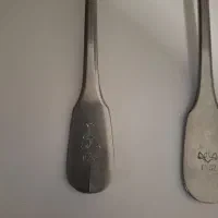 دوعدد قاشق ویک چنگال متعلق به کشتی غرق شده پیکان|کلکسیون اشیاء عتیقه|تهران, سوهانک|دیوار