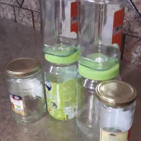 شیشه خالی مربا و ...