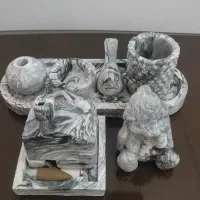 بشقاب مینا کاری بزرگ وینگ مصنوعی|مجسمه، تندیس، ماکت|اراک, |دیوار