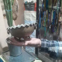 ظرف قدیمی و وزن سنگین مسی