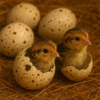 تخم نطفه دار بلدرچین