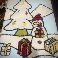 قالیچه فانتزی طرح زمستونی