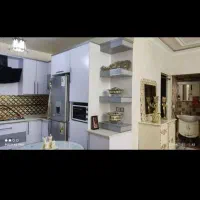 ساختمان ۴طبقه تازه ساخت تر تمیز نما سنگ