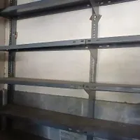 قفسه فلزی پیچ و مهره ای طوسی