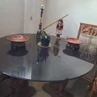شیشه میز ناهار۶ الی ۸ نفره