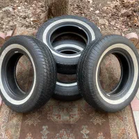 لاستیک 14 دورسفید وانت مزدا ون بنز شورلت دور سفید