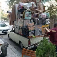 اسباب کشی همراه با کارگر با وانت ....