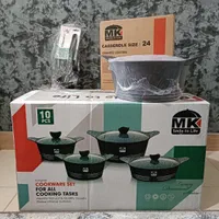 ست قابلمه چدن گرانیتی MK