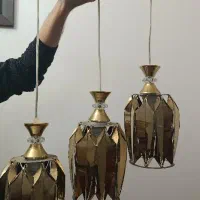 لوستر سه شاخه و تک شاخه