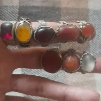 انگشتر قدیمی عتیقه تراش دار