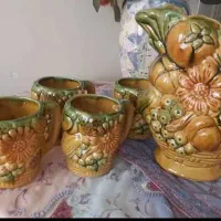 پارچ و لیوان قدیمی