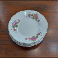 ظروف گل سرخی ژاپن|ظروف سرو و پذیرایی|قم, هنرستان|دیوار