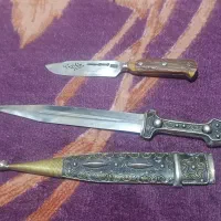 دو عدد چاقو قدیمی|کلکسیون اشیاء عتیقه|شیراز, شیخ علی چوپان|دیوار