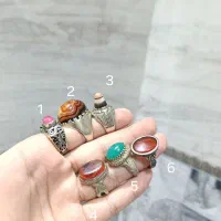 انگشتر نقره 925 فاخر . دست ساز