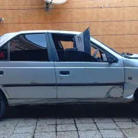 ماشین پژو ۴۰۵ تصادفی